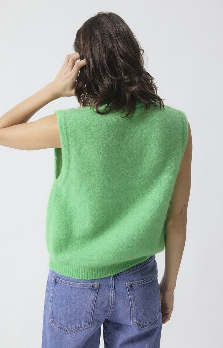 VITOW SLEEVELESS SWEATER VITO18L in Garden Melange by American Vintage