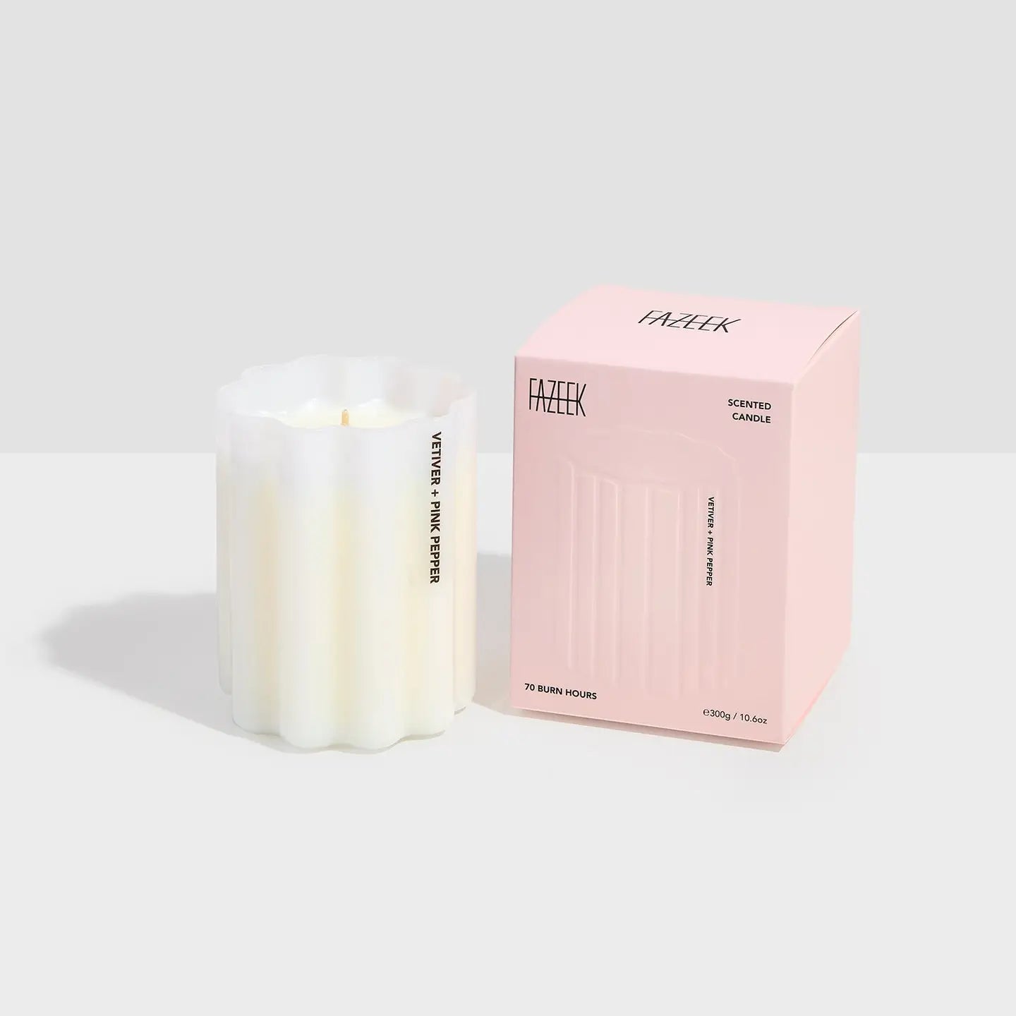 WAVE CANDLE | Vetiver + Pink Pepper - Darling & Domain