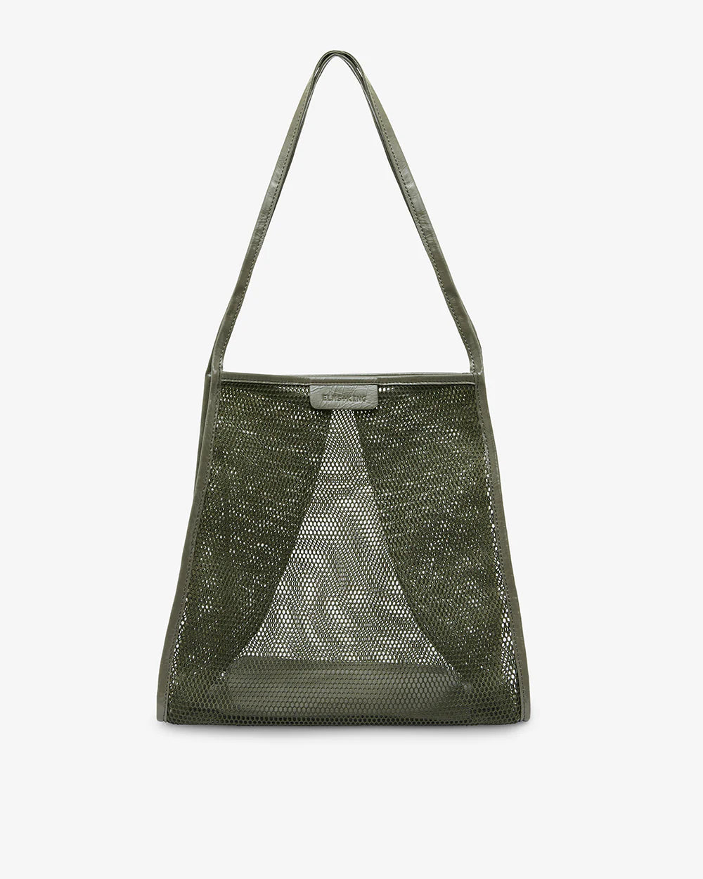 ZANZIBAR BAG in Kahki Mesh by Elms and King