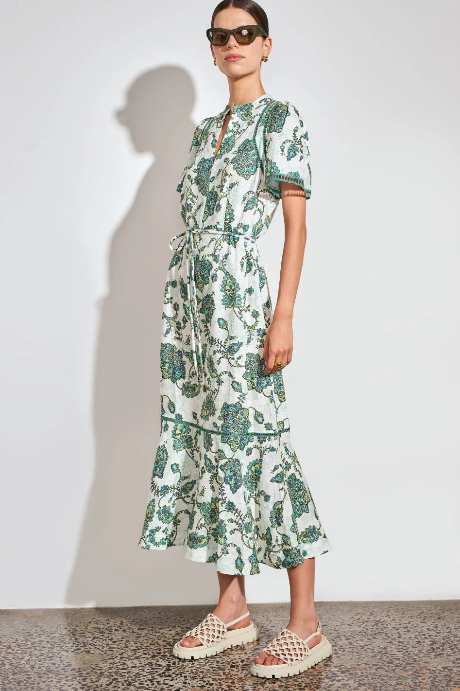 POEM DRESS in Garden Paisley from Zoe Kratzmann