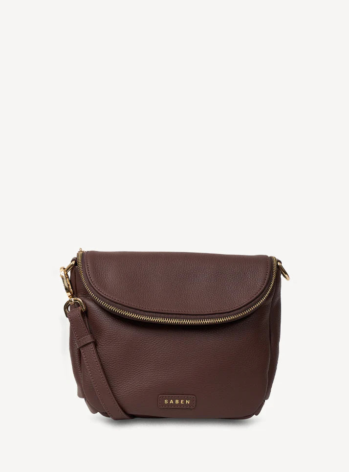 FIFI CROSSBODY BAG in Espresso by Saben