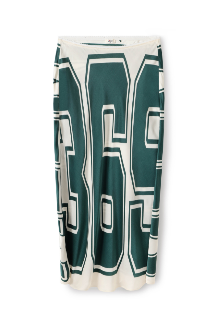 BLAKELY SLIP SKIRT in Sporty Jade from Me369