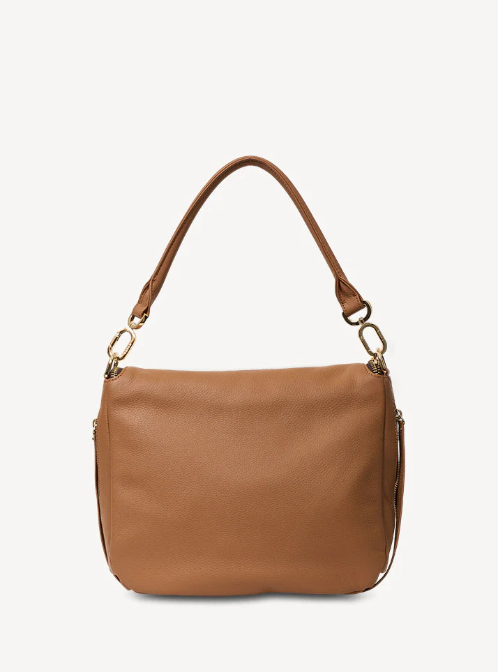 FRANKIE SHOULDER BAG in Toffee by Saben