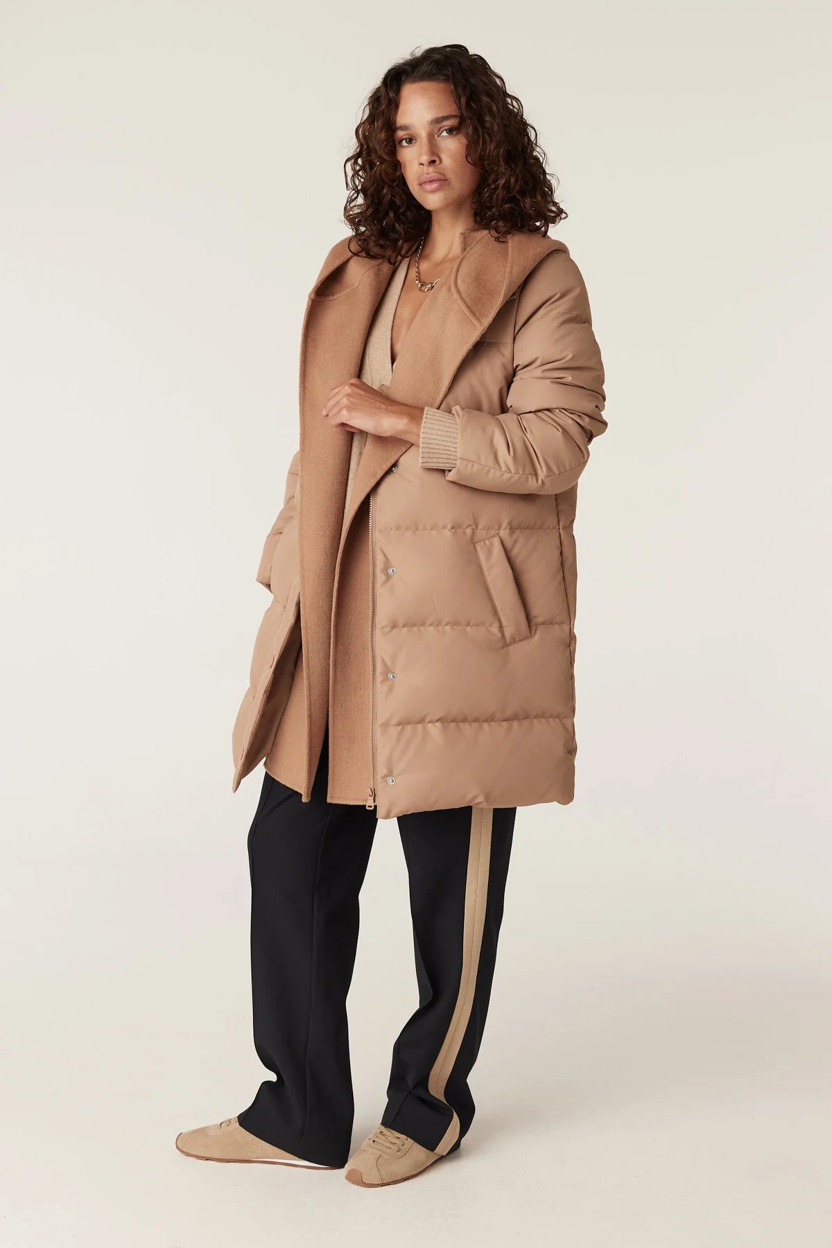 HENDERSON PUFFER | Camel - Darling & Domain