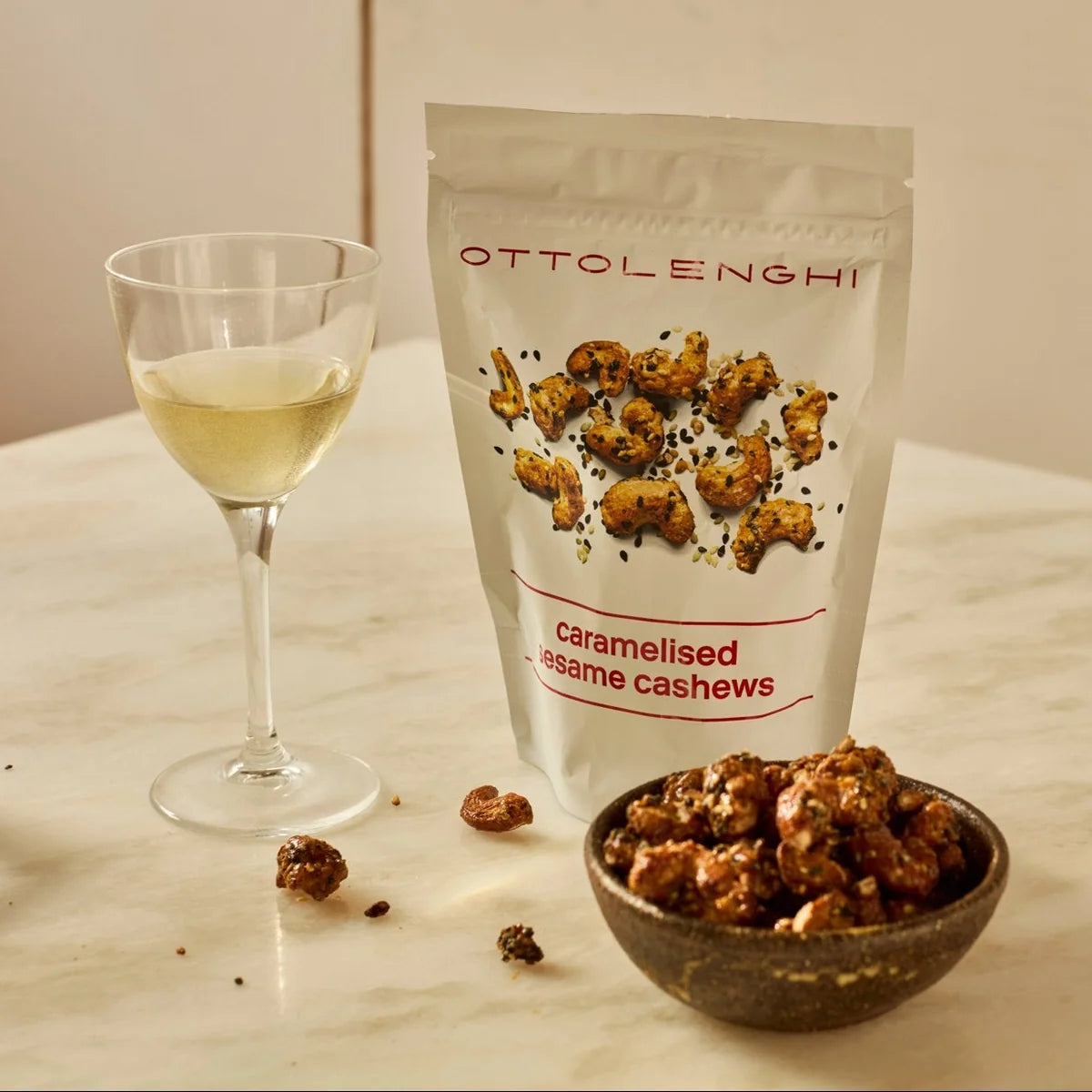 OTTOLENGHI | Caramelised Sesame Cashews 110g