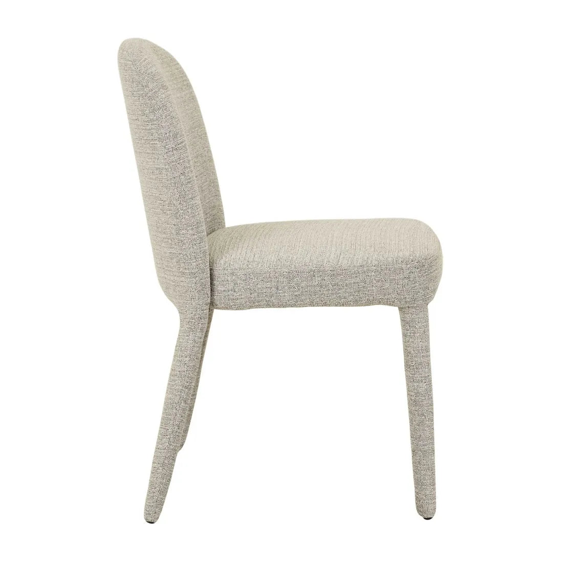 JULES DINING CHAIR in PEBBLE TWEED by GlobeWest at Darling & Domain