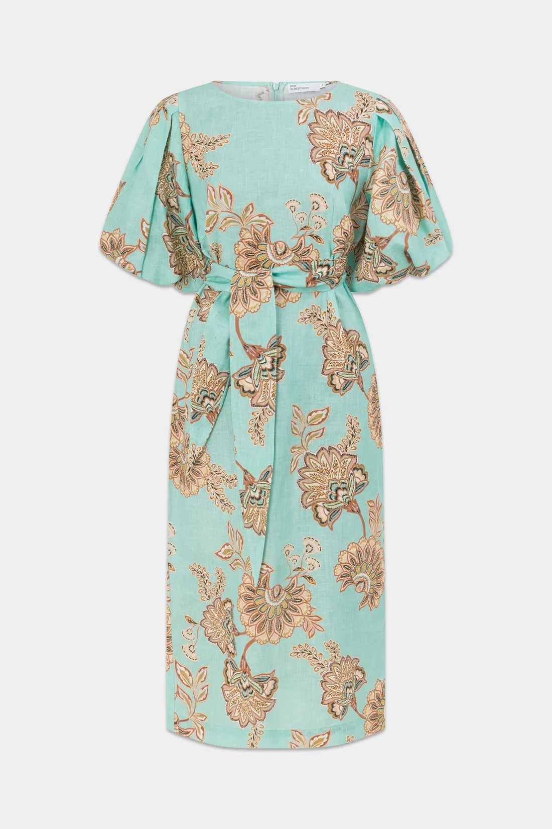 COAST DRESS in Mint Kgari from Zoe Kratzmann
