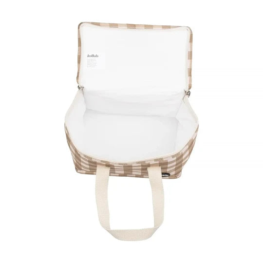 LUNCH BAG in Candy Pink Check by kollab