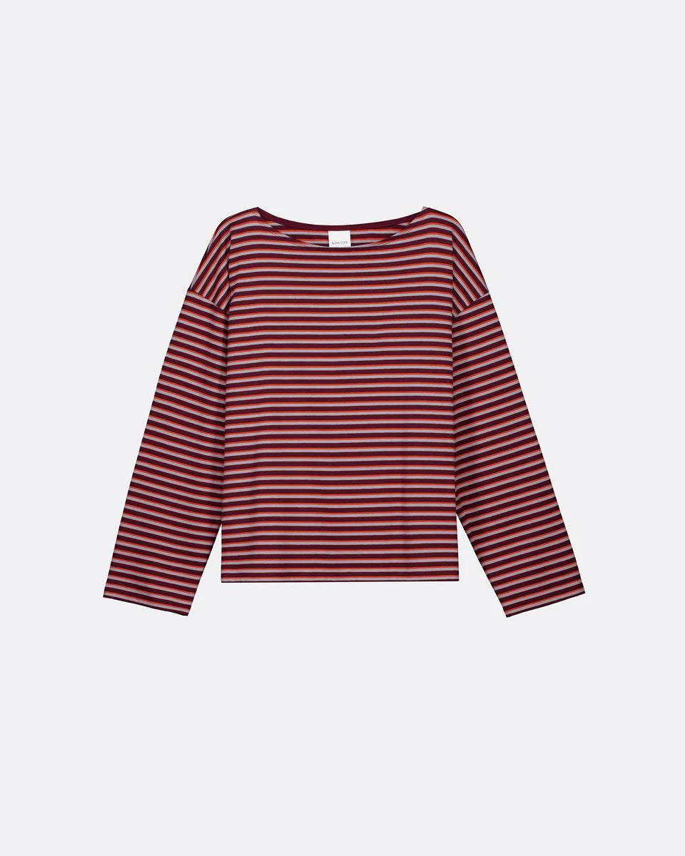 JAMIE TOP in Stack Stripe by Kowtow