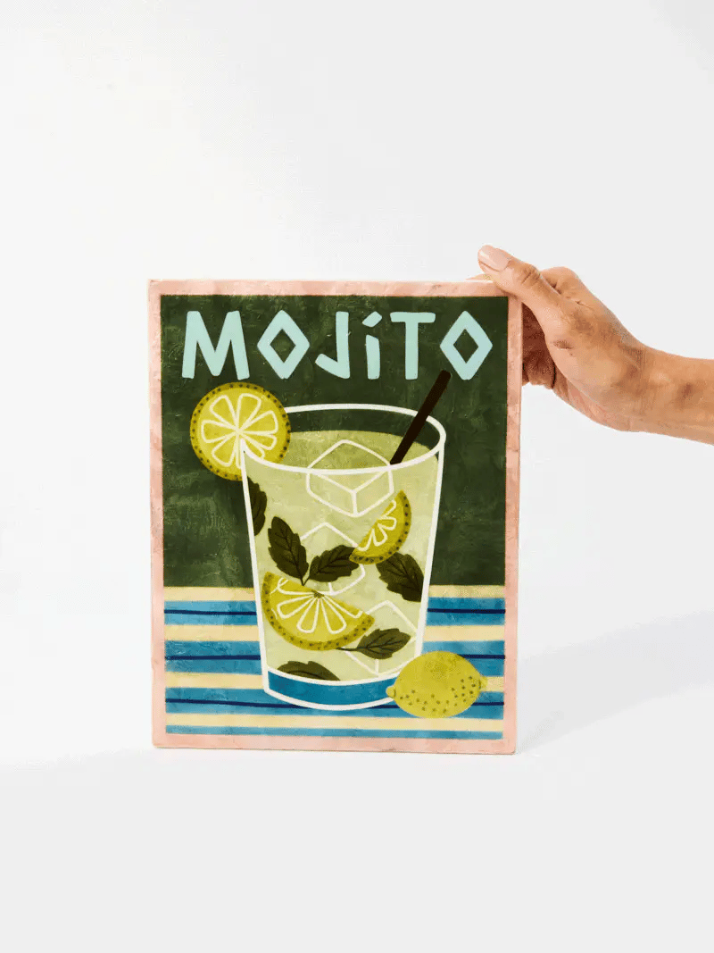 HAPPY HOUR MOJITO TILE - Darling & Domain