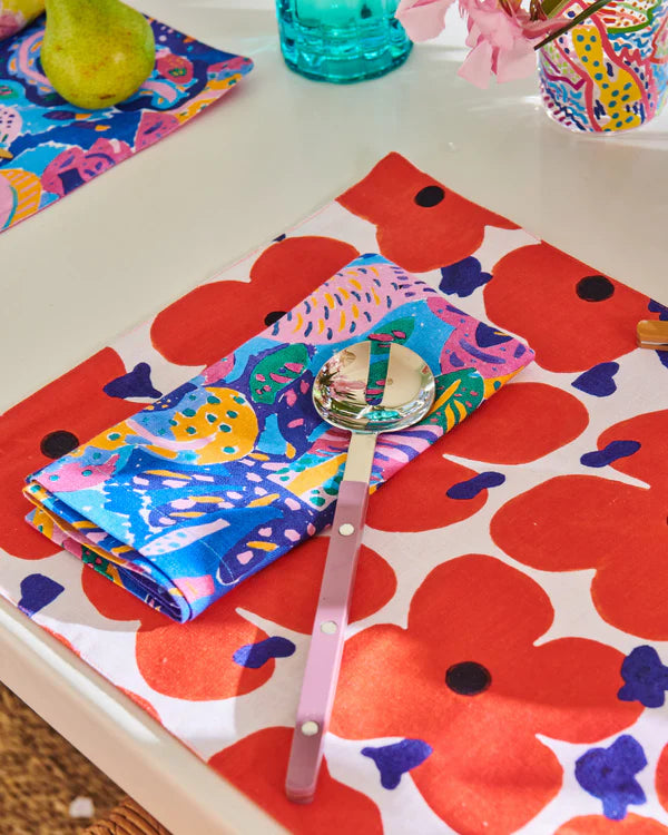 KIP & CO x KEN DONE PLACEMAT 4P SET | Pop Floral - Darling & Domain