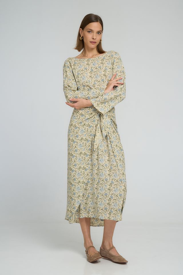 CERISE WRAP DRESS | Fleur Des Champs - Darling & Domain