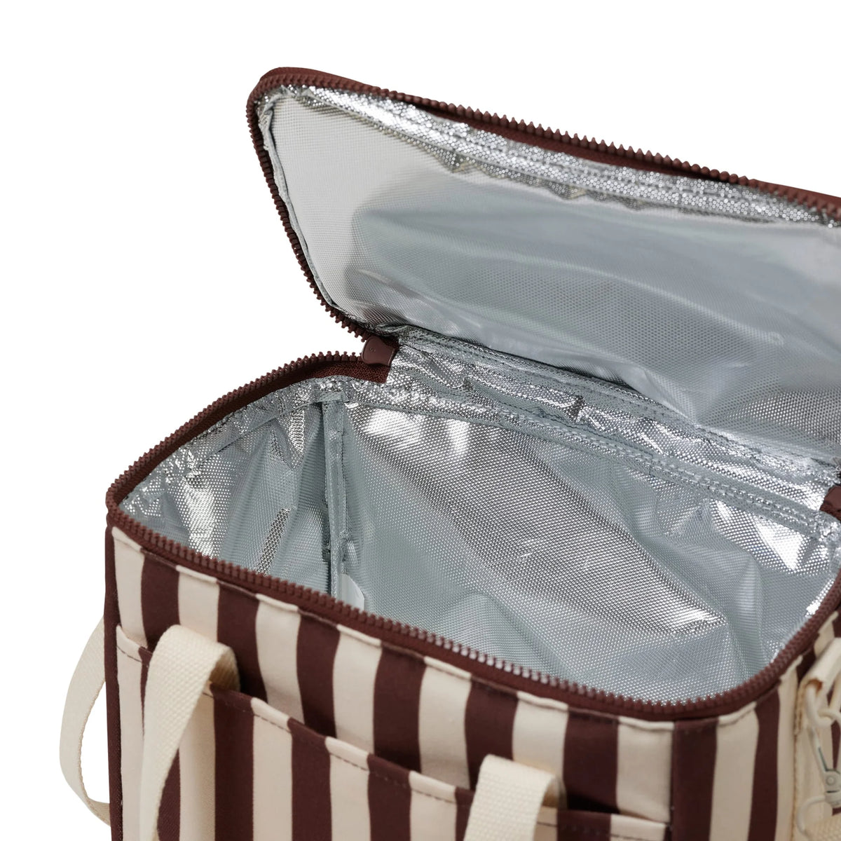 LUNCH BASE in Cocoa Stripe by Base Supply