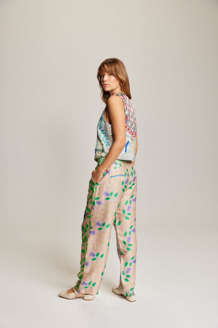 LYDIA TAILORED PANT in Shipibo by ME369