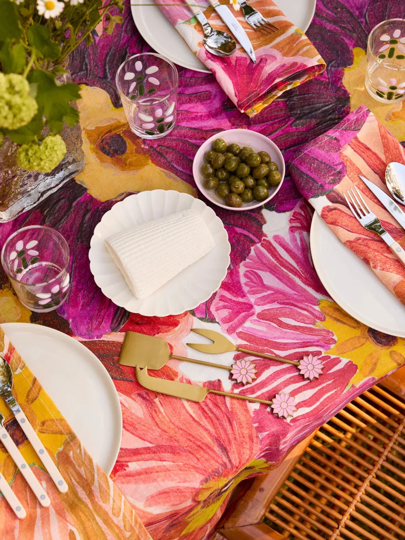 PETAL CHEESE KNIFE SET in Berry by Bonnie and Neil