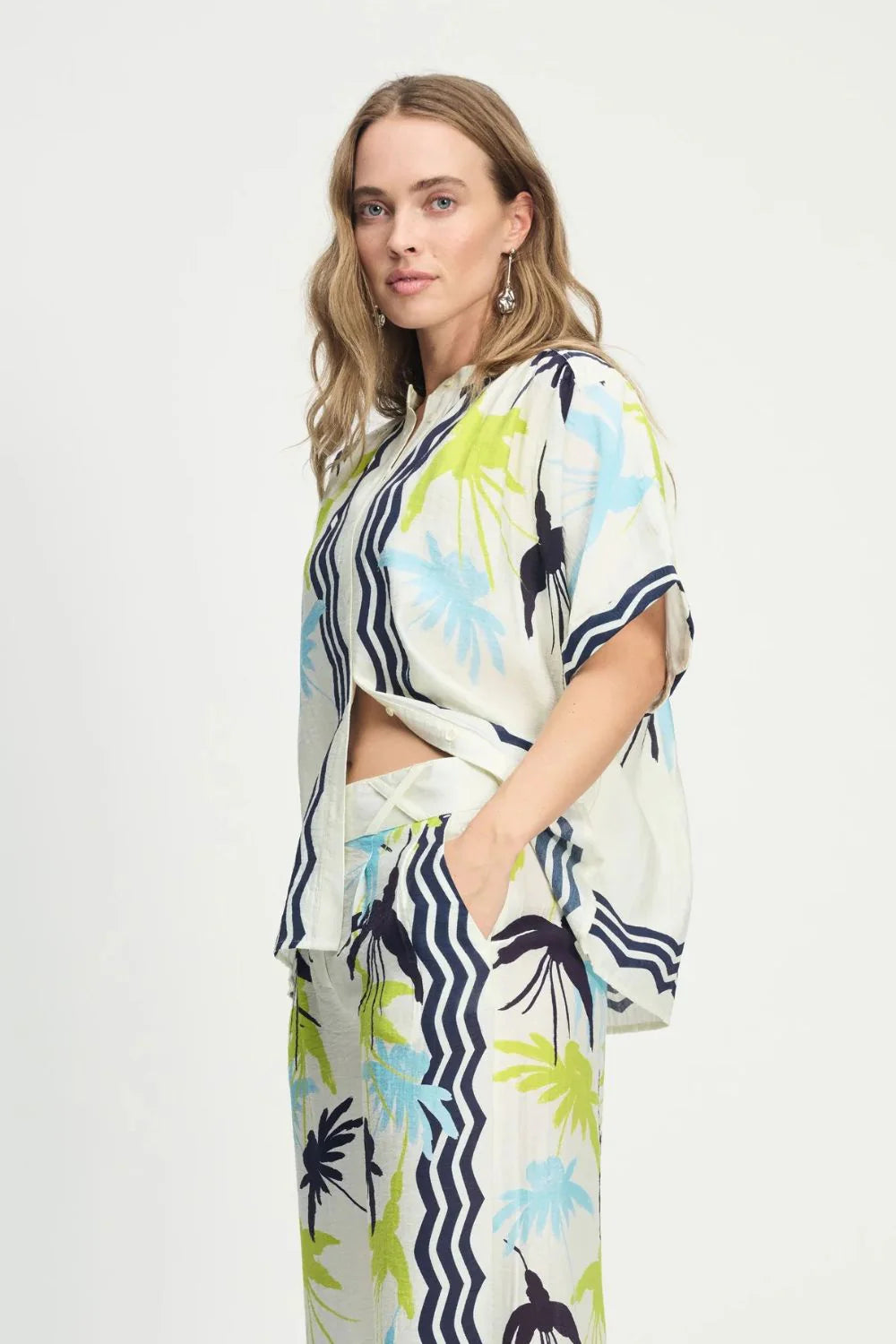 POM Blouse in Artisan Lime by POM Amsterdam