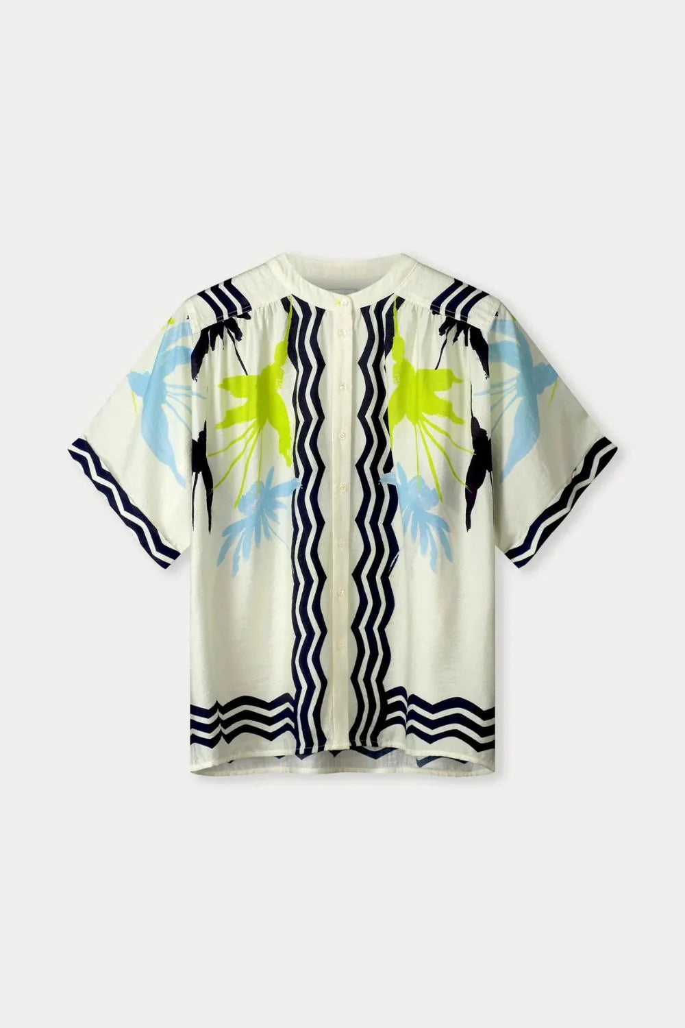 POM Blouse in Artisan Lime by POM Amsterdam