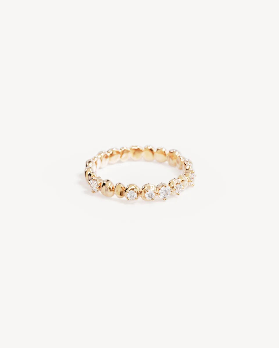 ENDLESS SUMMER RING in 18K Gold Vermeil from By Charlotte