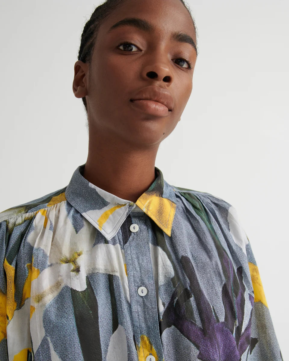 RADIATE DRESS in Iris by Kowtow Australia