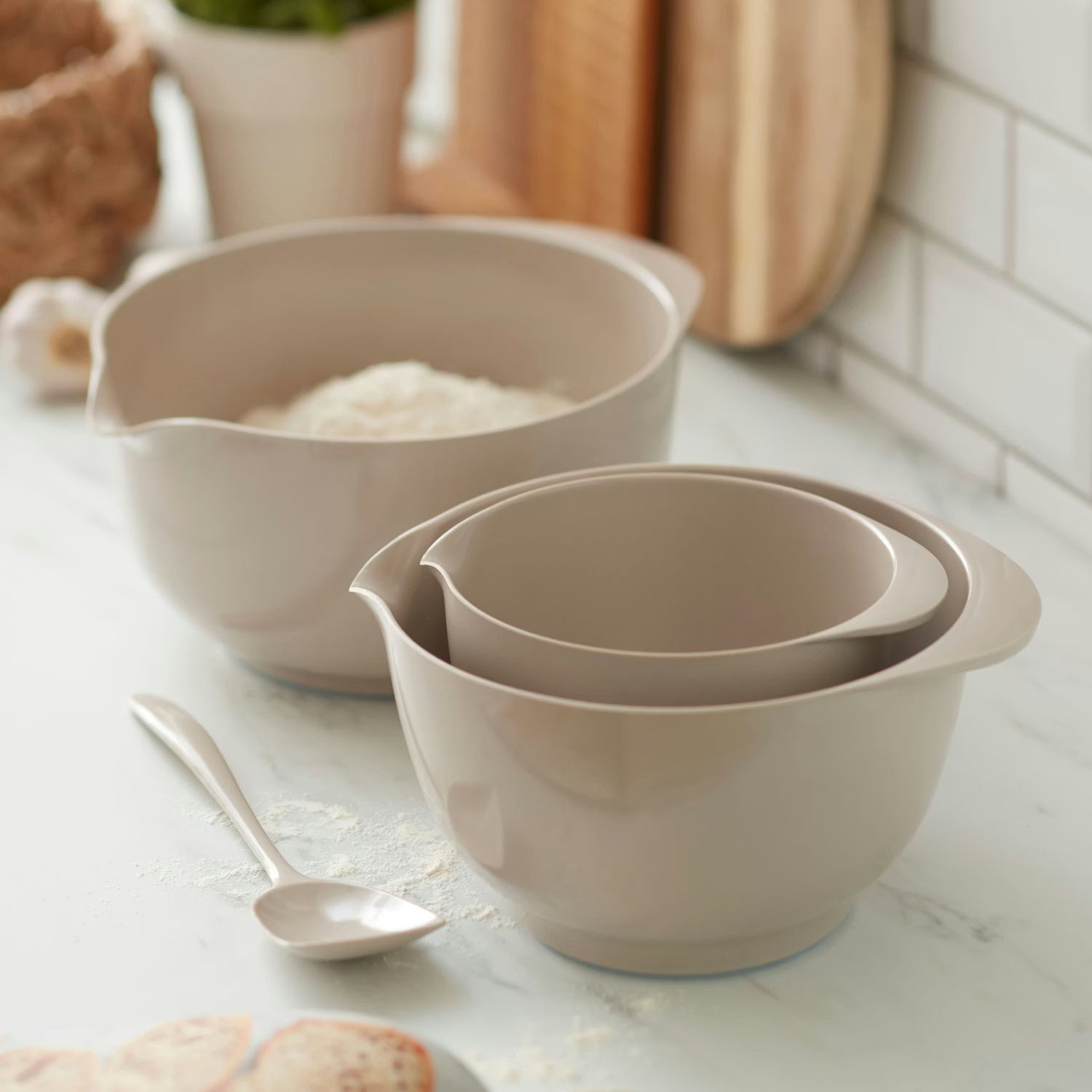 MARGRETHE BOWL in Humus by Rosti