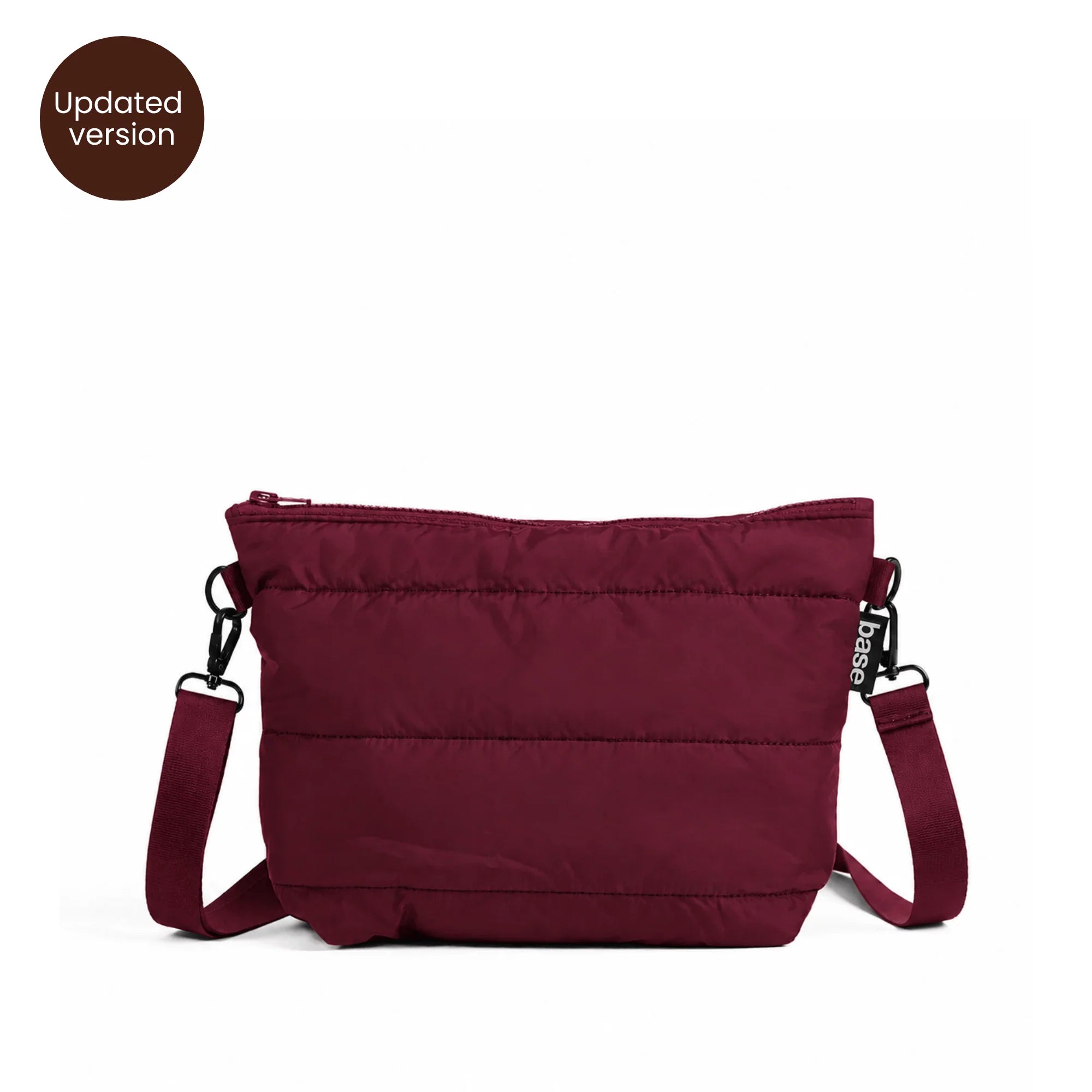 CLOUD STASH BASE CROSSBODY BAG | Burgundy - Darling & Domain
