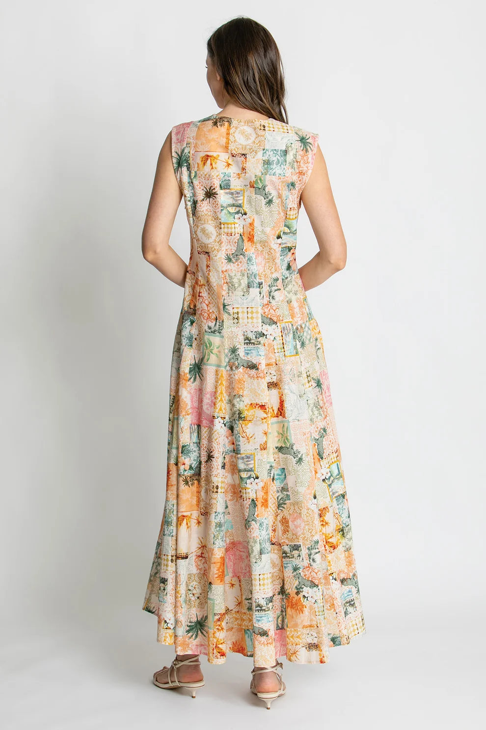 GIA MAXI DRESS in Malibu by Kachel