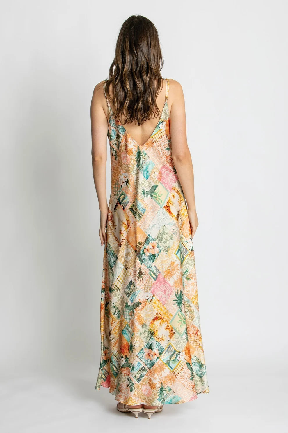 HAZEL SLIP DRESS in Malibu by Kachel