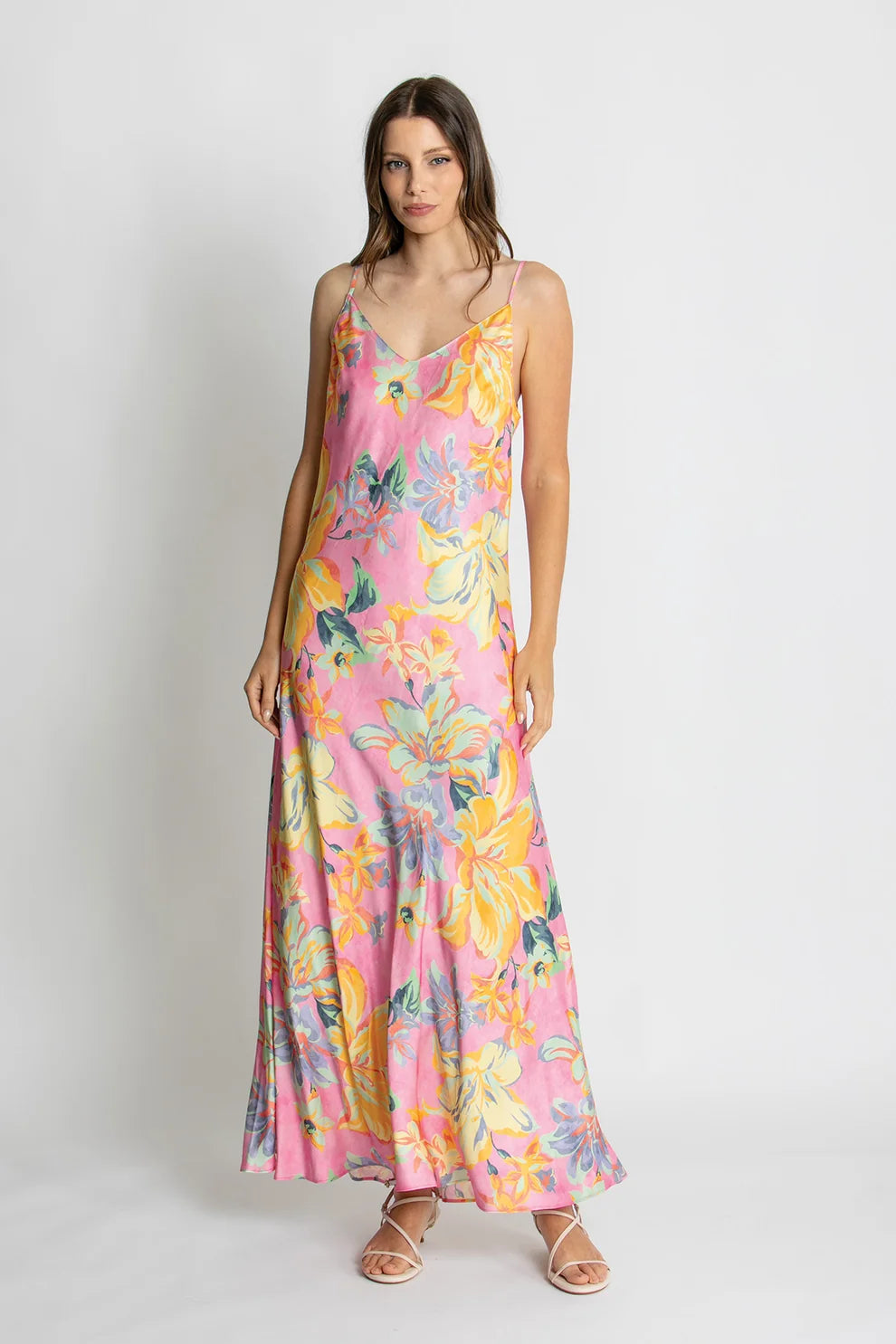 MADISON SLIP DRESS in Amphitrite by Kachel