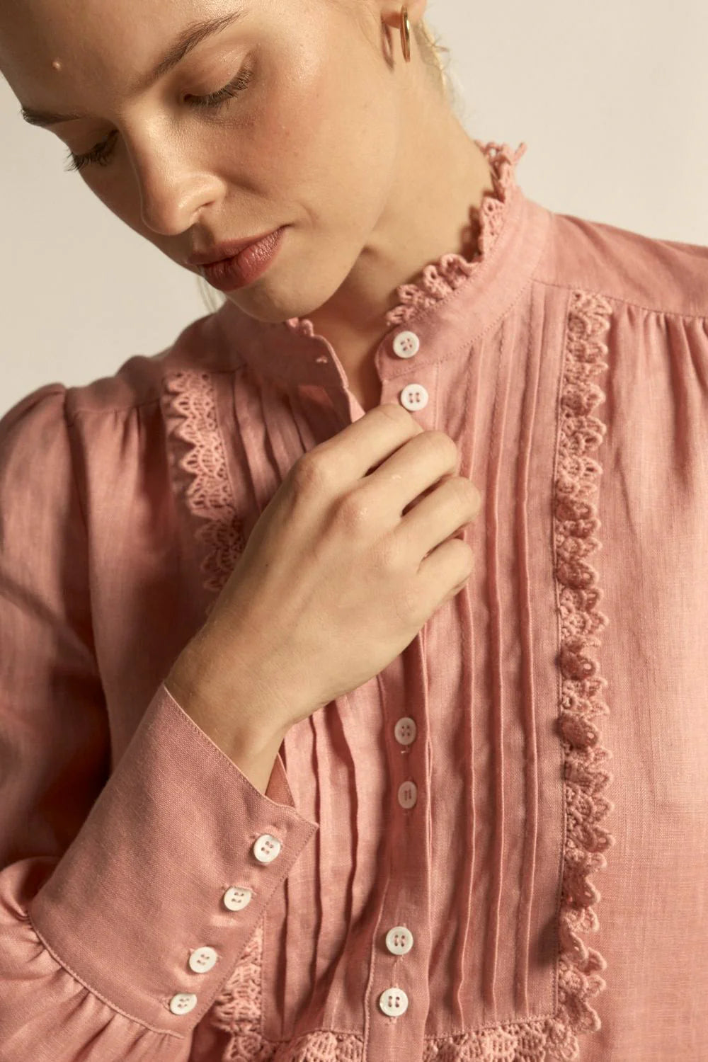 HAZE TOP | Camellia - Darling & Domain