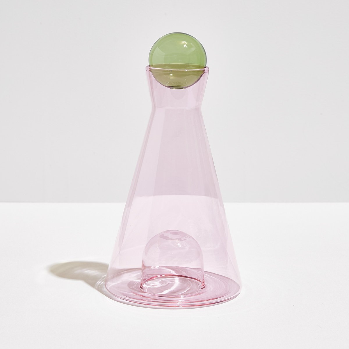VICE VERSA CARAFE | Pink + Green from Fazeek