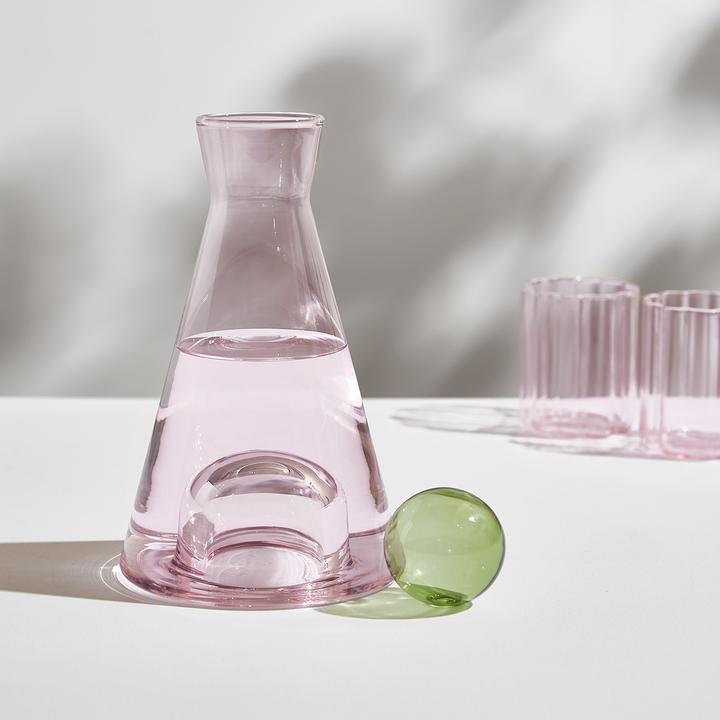 VICE VERSA CARAFE | Pink + Green from Fazeek