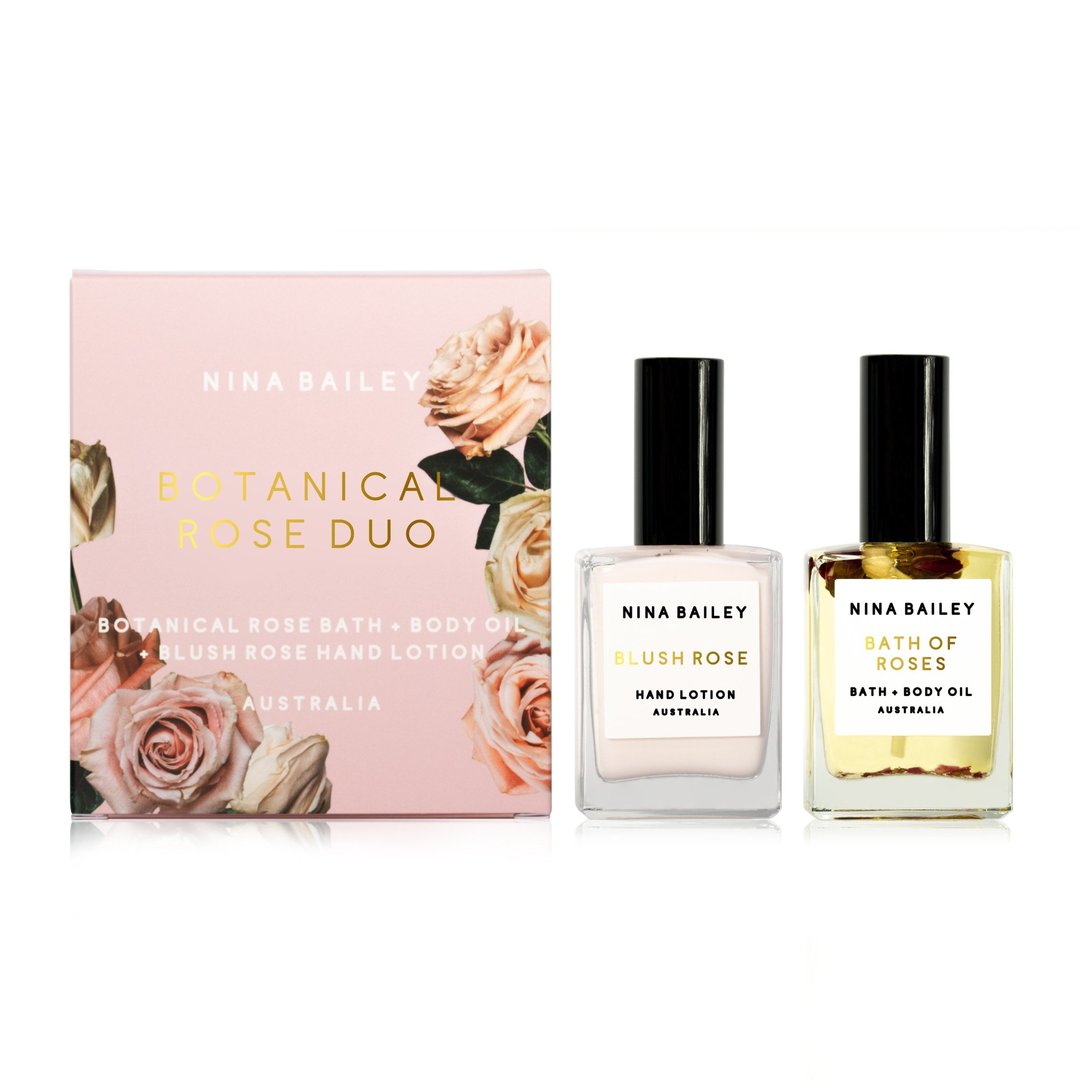 BLUSH ROSE DUO Gift Set from the amazing NINA BAILEY
