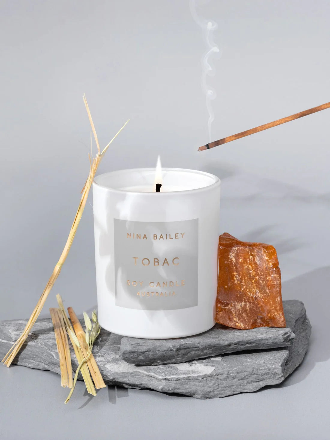 NINA BAILEY CANDLE | Tobac - Darling & Domain
