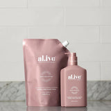 WASH REFILL 1LTR in  Raspberry Blossom + Juniper by al.ive