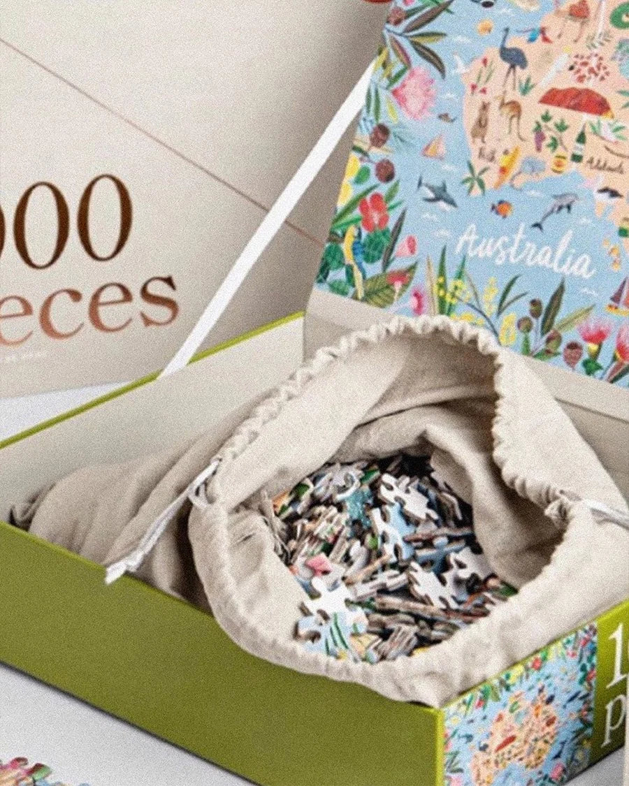 1000 PIECE JIGSAW PUZZLE Australia Edition by Journey of Something at Darling & Domain