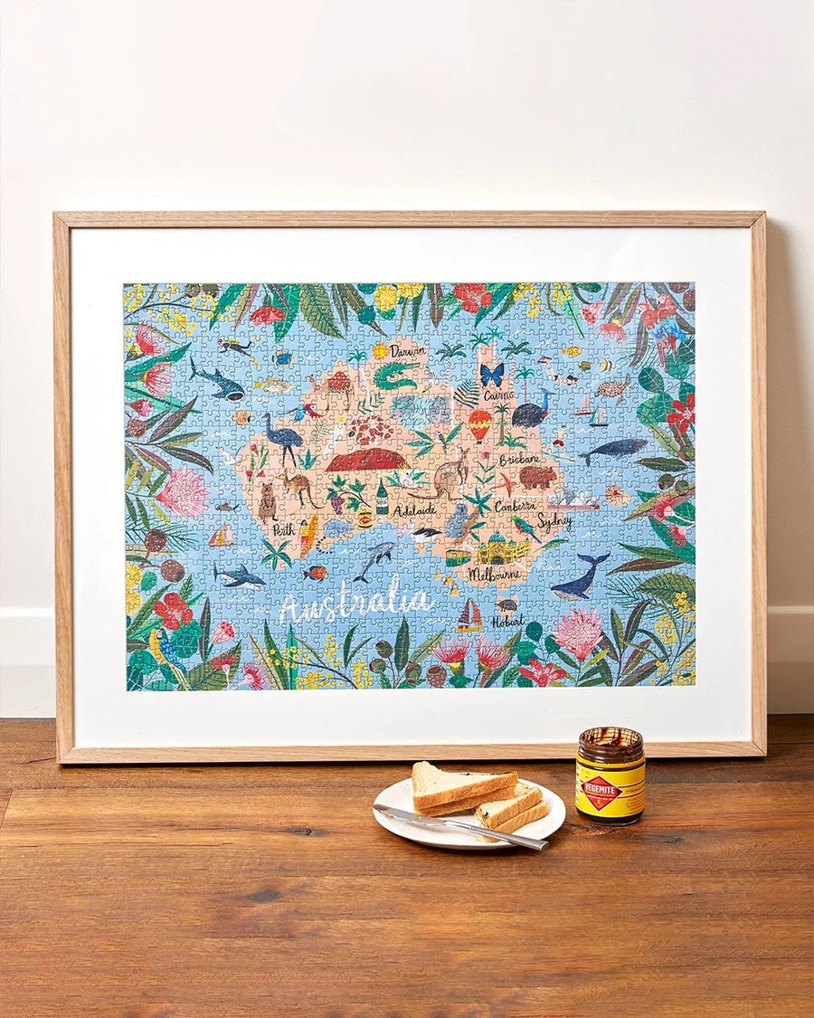 1000 PIECE JIGSAW PUZZLE Australia Edition by Journey of Something at Darling & Domain