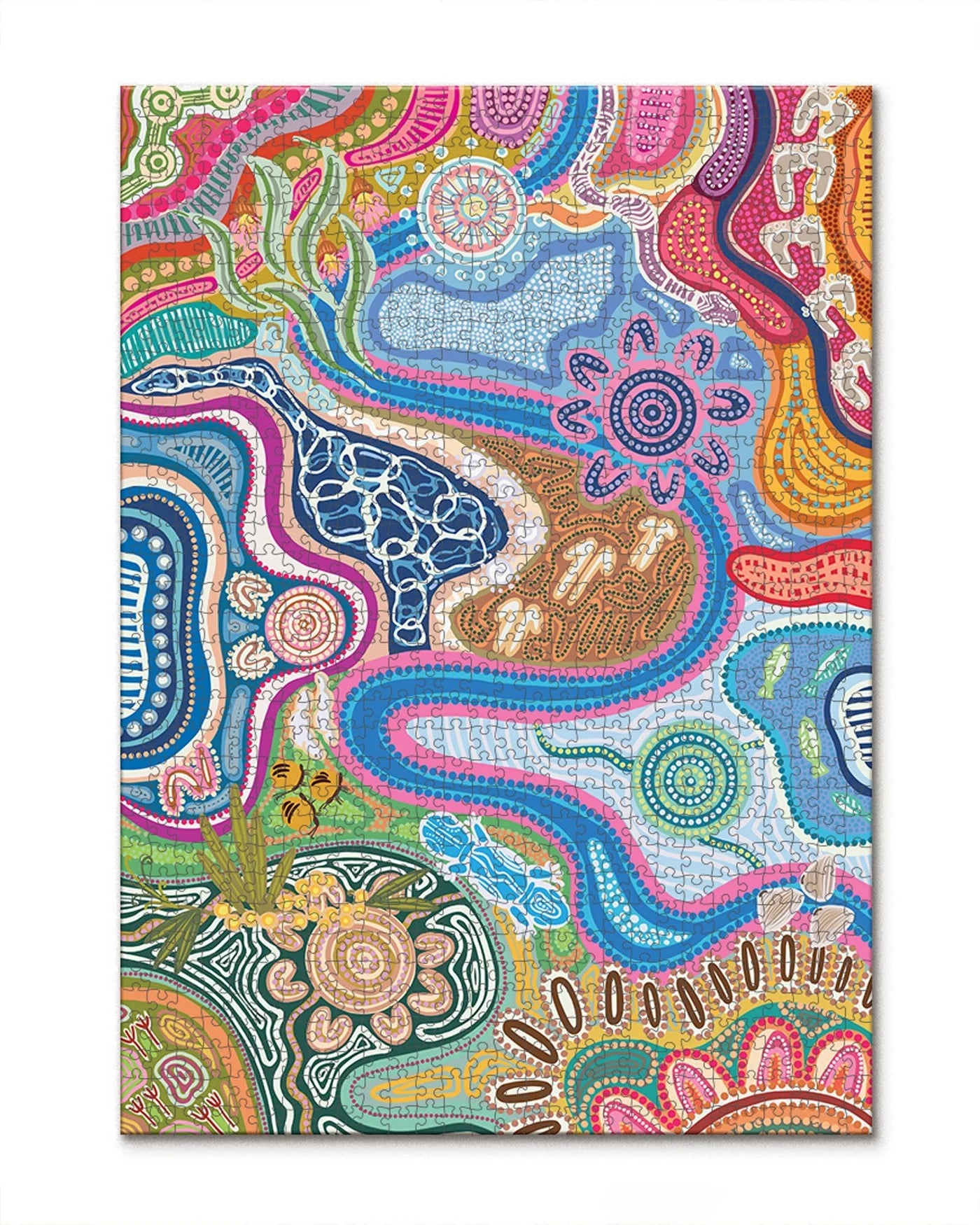 1000 PIECE JIGSAW PUZZLE Colourful Life by Journey of Something at Darling & Domain