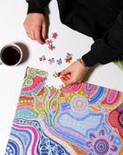 1000 PIECE JIGSAW PUZZLE Colourful Life by Journey of Something at Darling & Domain