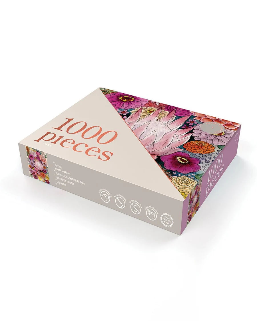 1000 PIECE JIGSAW PUZZLE Jade by Journey of Something at Darling & Domain