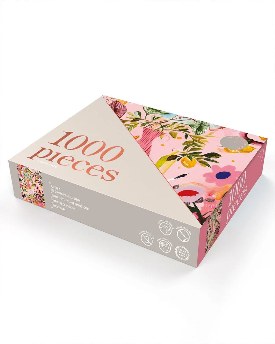 1000 PIECE JIGSAW PUZZLE Lemon Haze by Journey of Something at Darling & Domain