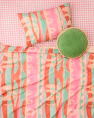 VELVET PEA CUSHION in Pesto from the amazing range of Kip & Co products