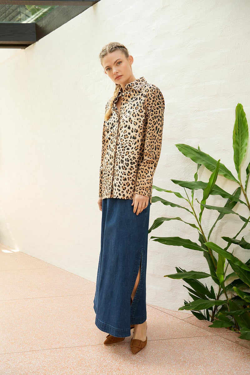 RIVER LEOPARD SHIRT from The Dreamer Label