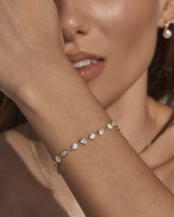 By Charlotte Dream Lover Tennis Bracelet 18K Gold Vermeil
