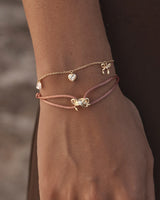 By Charlotte Forever Yours Charm Bracelet 18K Gold Vermeil