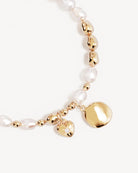 By Charlotte LOVE UNBOUND PEARL BRACELET in 18k Gold Vermeil
