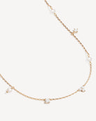 By Charlotte MOONLIGHT BLOOM PEARL CHOKER in 18k Gold Vermeil