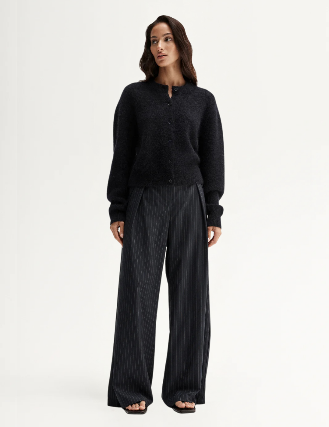 ABIGAIL KNIT CARDIGAN | Midnight Navy - Darling & Domain