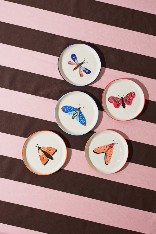 MOTH PARTY TRAY in Pink by Jones & Co