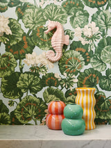 ICON PETAL PINK SEAHORSE | Wall Art by Jones & Co