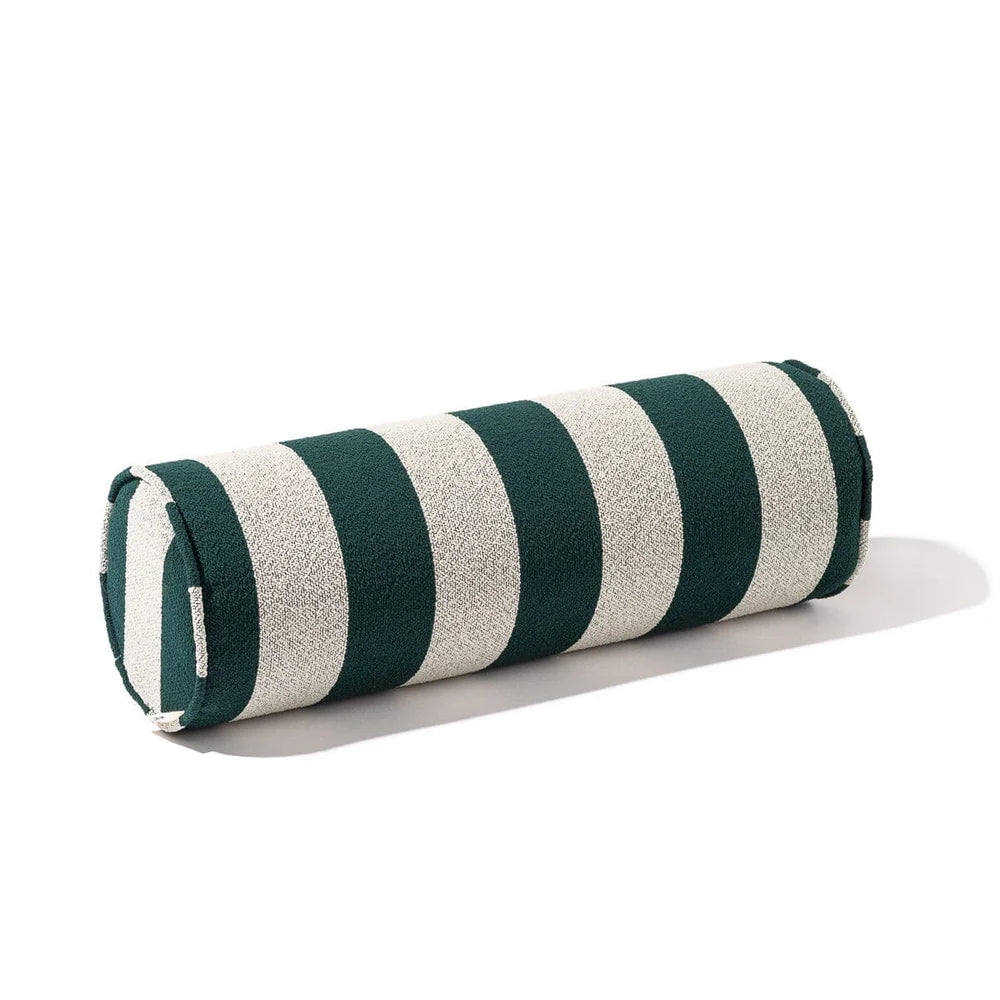 THE BOLSTER PILLOW in Terry Green Stripe from Business & Pleasure Co